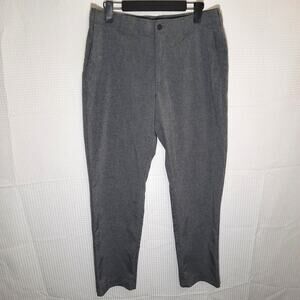 Ben Hogan 34x32 Pants Men’s Gray Golf Flat Front Stretch Waist Performance